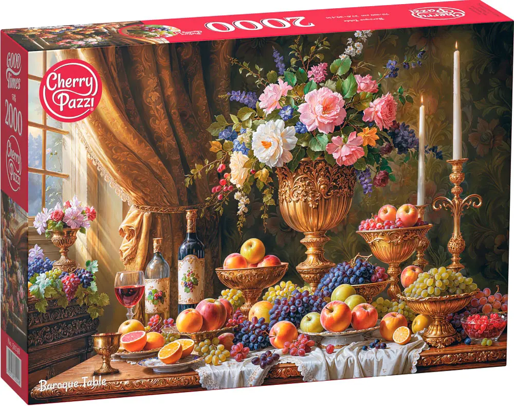 Пазл CherryPazzi Бароковий стіл 2000 елементів 70 × 100 см 50248