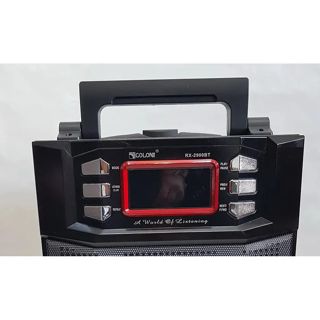 Колонка Golon RX-2900 радиоприемник BT\Led\FM - фото 6