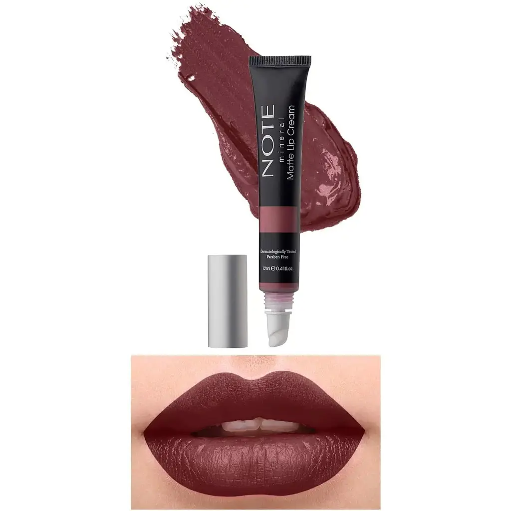 Матовий крем для губ Note Cosmetique Mineral Lip Cream відтінок 04 Runway 12 мл - фото 4