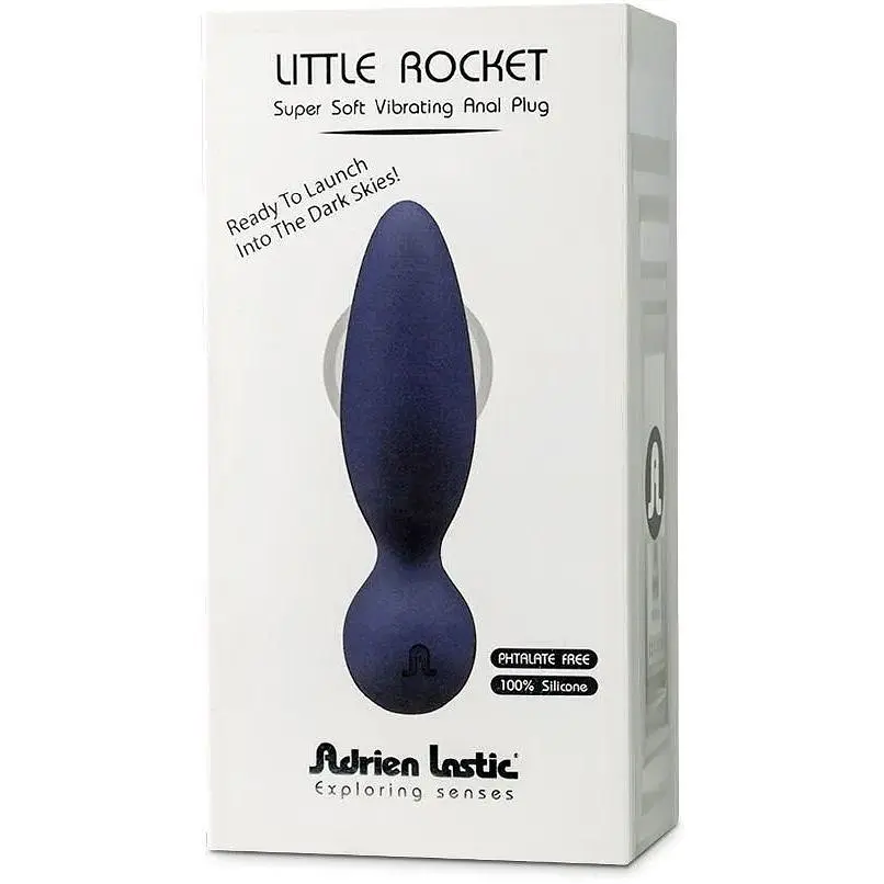 Анальна вібропробка Adrien Lastic Little Rocket діаметр 3.5 см soft-touch - фото 5