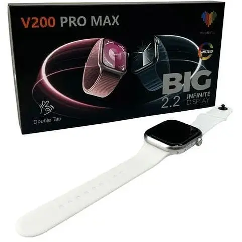 Смарт-часы BIG V200 Pro Max IP65 Silver - фото 4