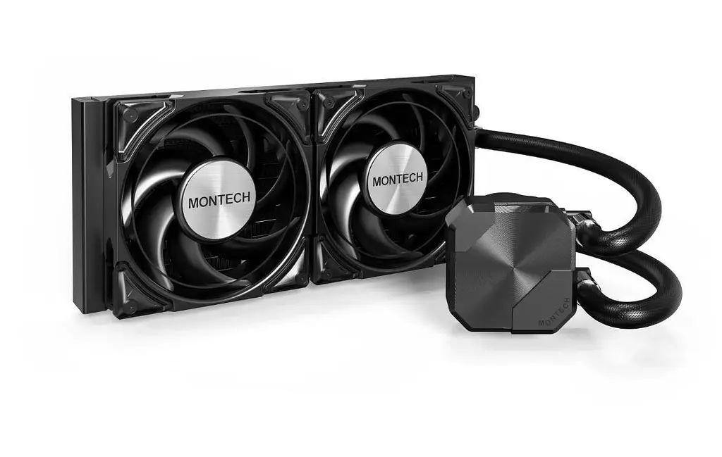 Система охолодження для комп’ютерного процесора MULTI SOCKET BLACK HYPERFLOW SILENT240(B) MONTECH - фото 2