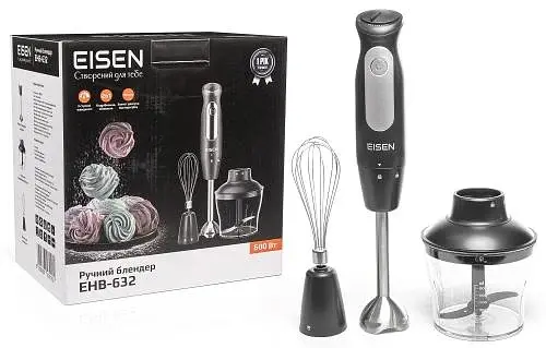 Блендер EHB-632, Black, 600W Eisen teh0024622 - фото 4
