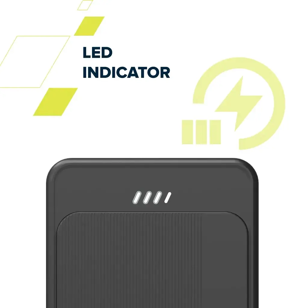 Батарея універсальна Canyon OnPower 100 10000mAh, 5В/2А, Black (CNS-CPB100B) - фото 8