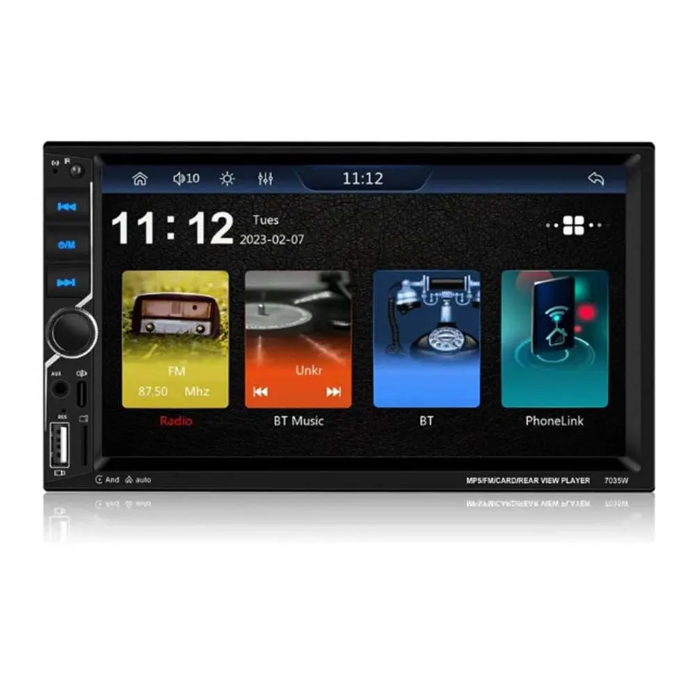 Автомагнитола 7inch MP5 с поддержкой Bluetooth и камерой заднего вида XPRO SRC-7035W (43842-7035W_1289) - фото 4