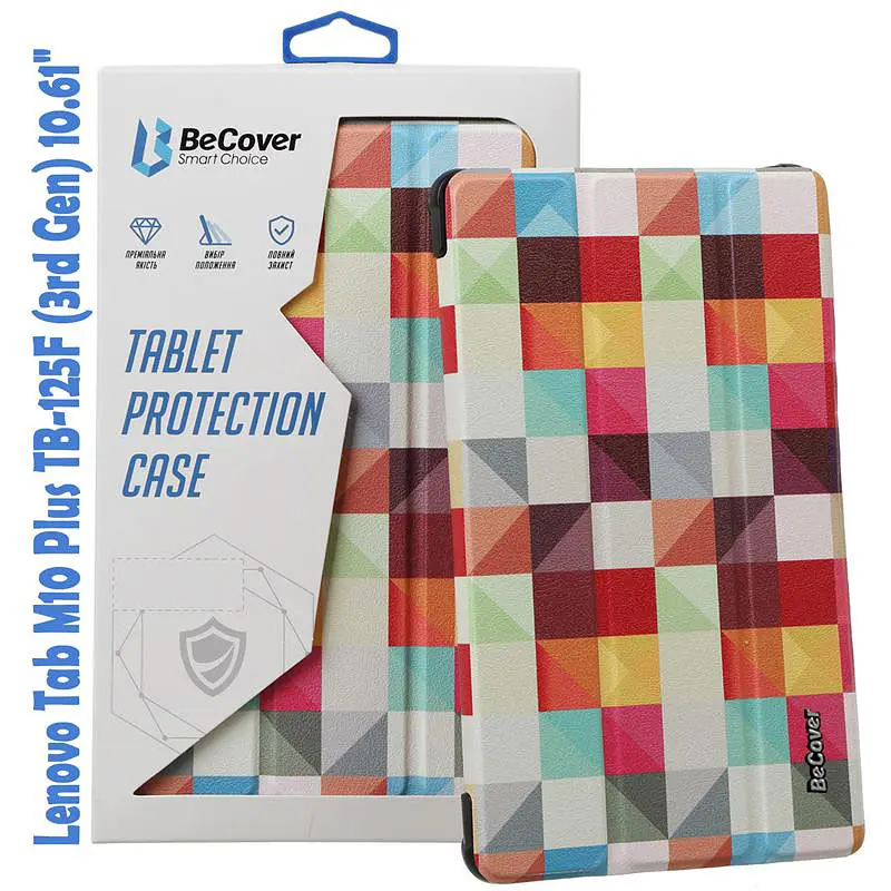 Чохол-книжка BeCover Smart для Lenovo Tab M10 TB-125F (3rd Gen)/K10 Pro TB-226 10.61 Square (708319) - фото 4