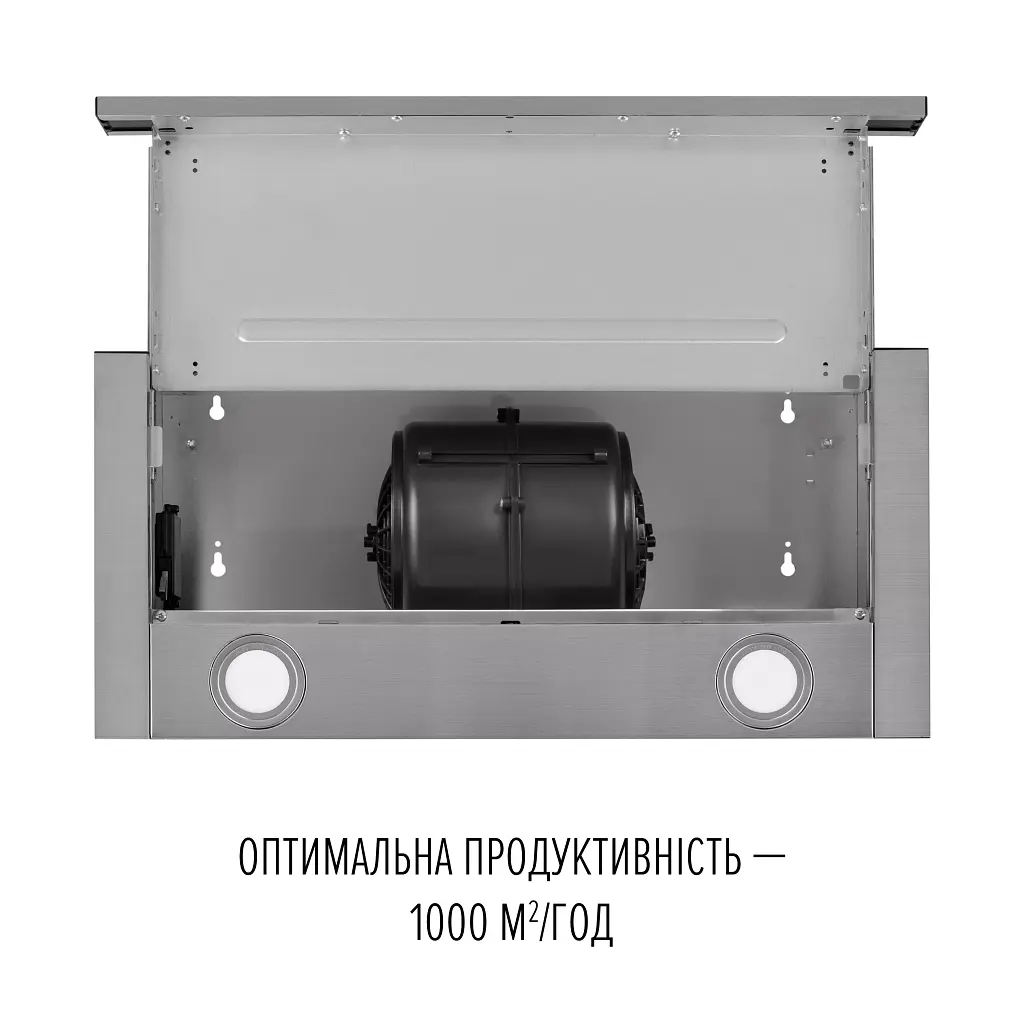Витяжка телескопічна Perfelli TL 6622 I 1000 LED - фото 8
