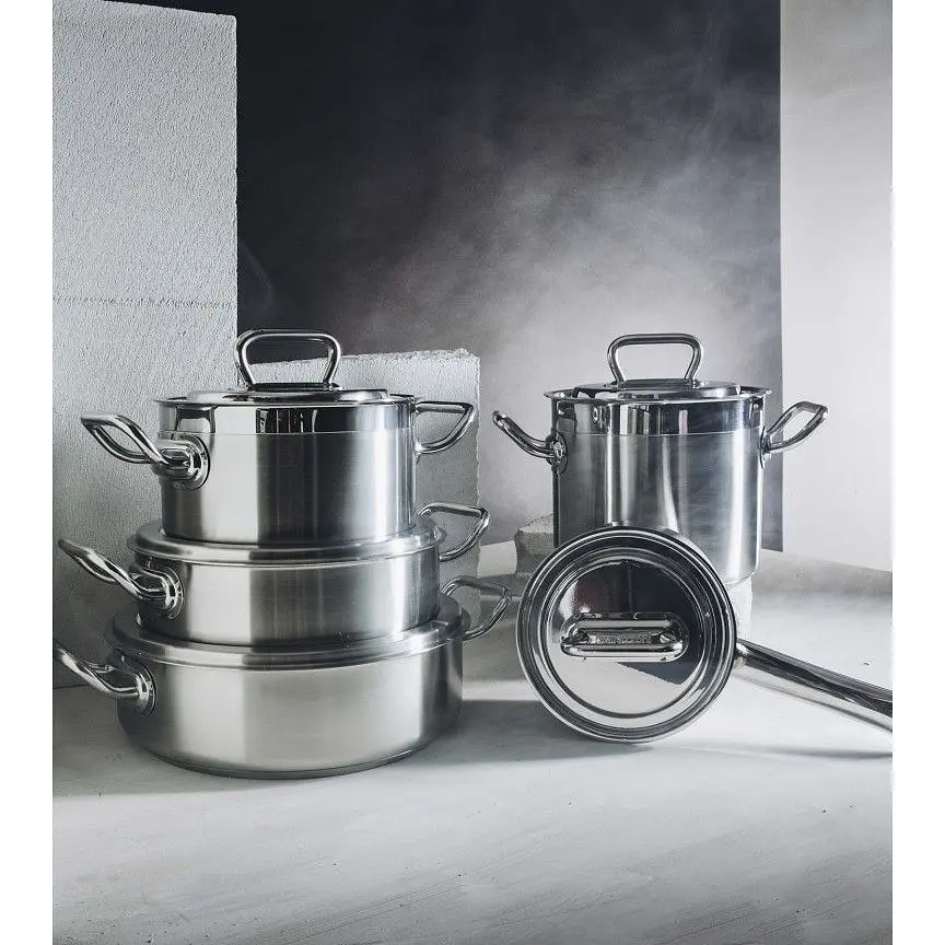  Сотейник Barazzoni Professional с крышкой 14 см 1.3 л (169610014) - фото 2