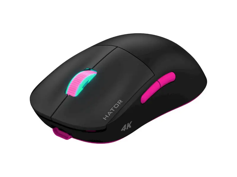 Миша Hator Quasar 2 Ultra 4K Wireless Black/Pink (HTM570BP) - фото 2