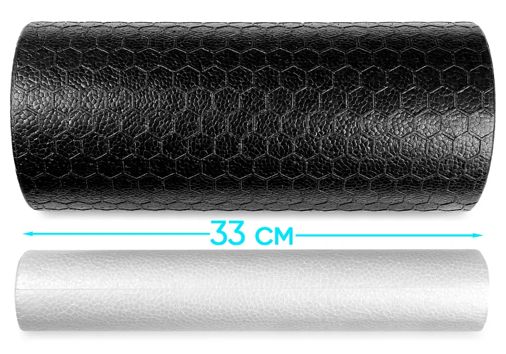 Масажний ролик EasyFit LightWeight 33х14 см з масажером для стоп 33х6 см (EF-2035-1) - фото 4