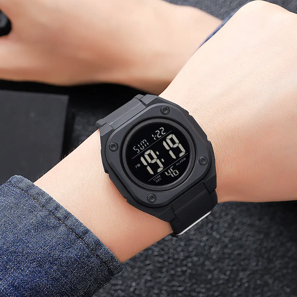 Чоловічий наручний годинник 2160BKBK Black Skmei acs0030218 - фото 3