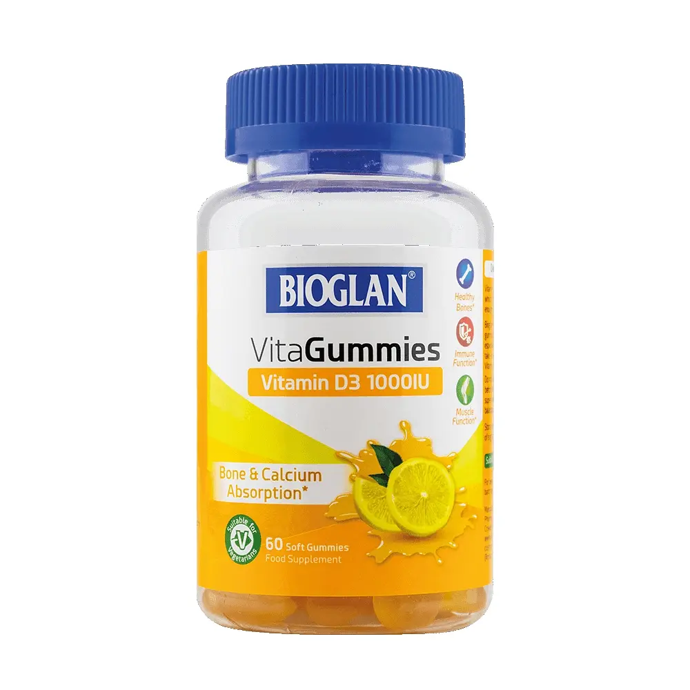 Вітаміни та мінерали VitaGummies Vitamin D3 1000 IU, 60 желейок Bioglan vit0000991