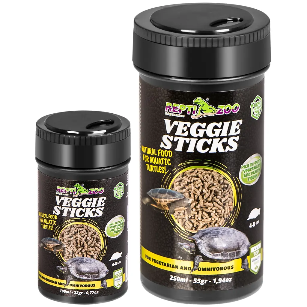 Корм рослинний для черепах з вітамінами Repti-Zoo Veggie Sticks 100мл - фото 4
