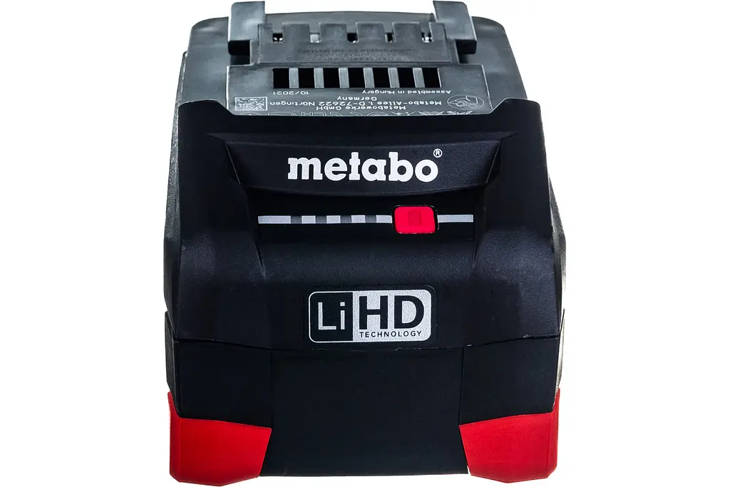 Аккумулятор LIHD 18В 8А·час 0.98кг Metabo hoz0014374 - фото 5