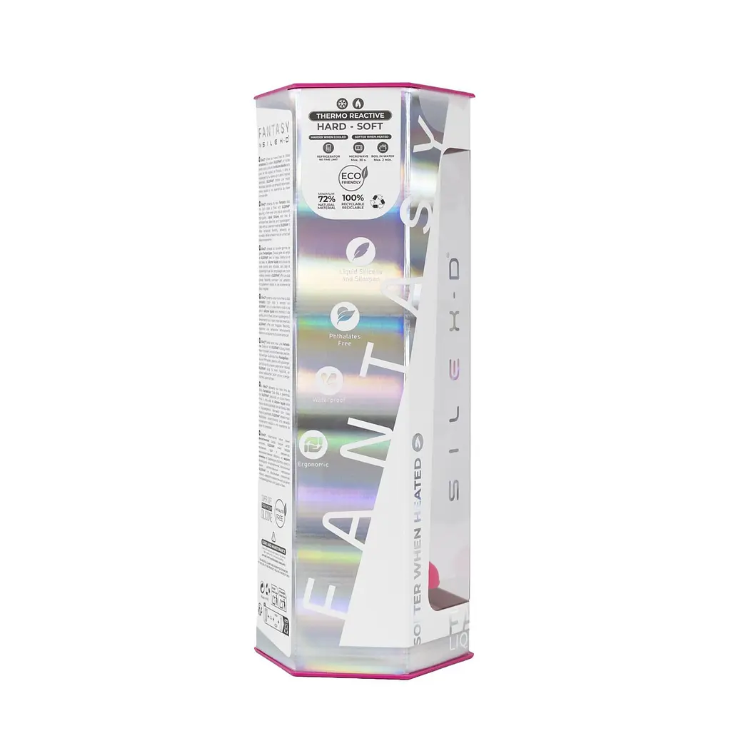 Фалоімітатор SilexD Fantasy Liquid Silicone Dreamy - фото 11