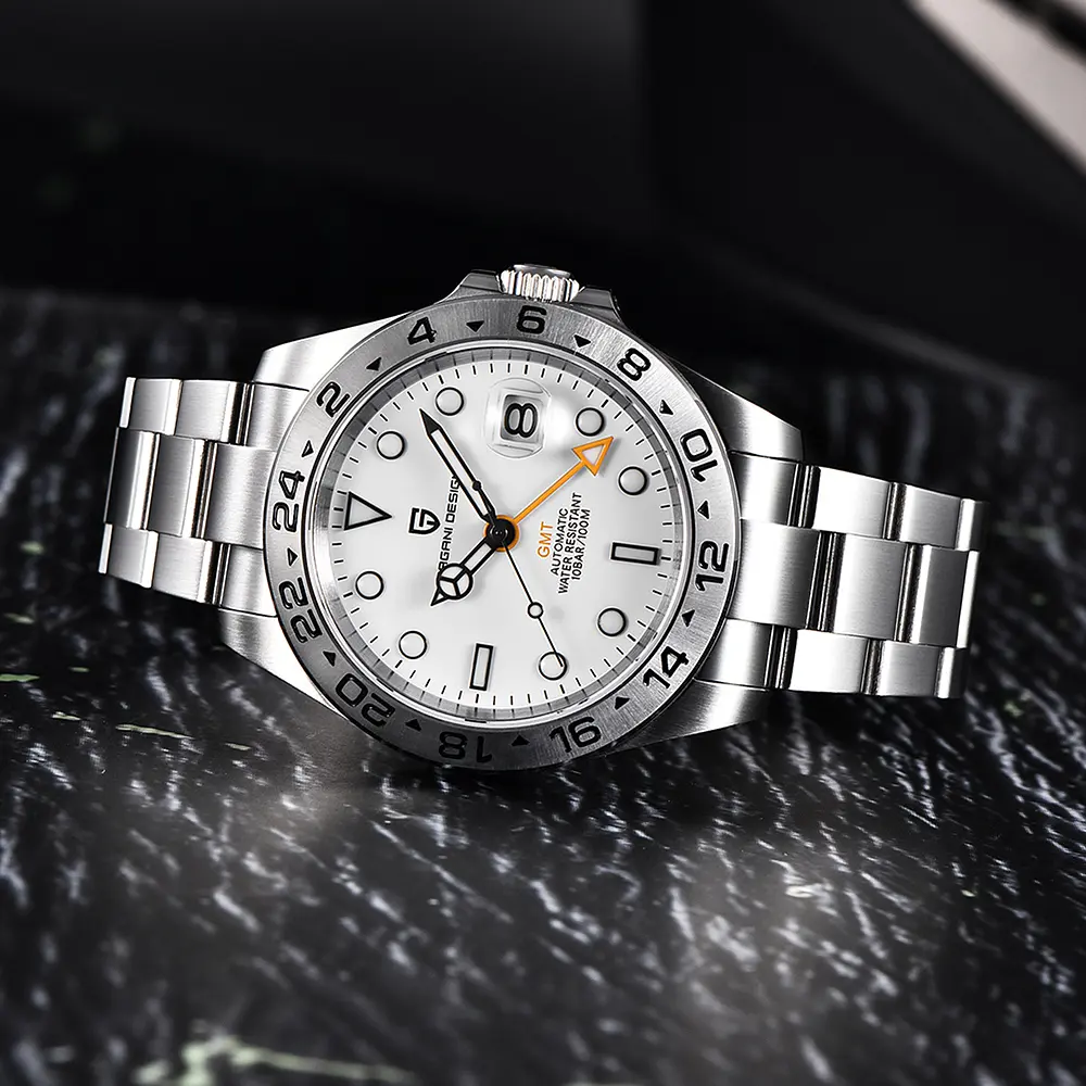 Наручний годинник чоловічий PD-1682 Silver-White Pagani Design acs0031136 - фото 4