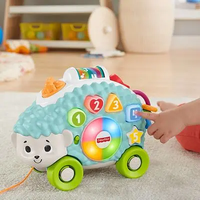 Іграшка-каталка Fisher-Price Linkimals Їжачок, укр.мова (GXR63) - фото 2