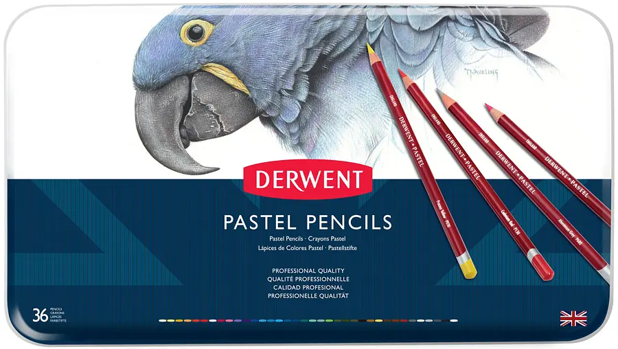 Пастельні олівці Pastel 36 кол. Derwent (5028252098236)