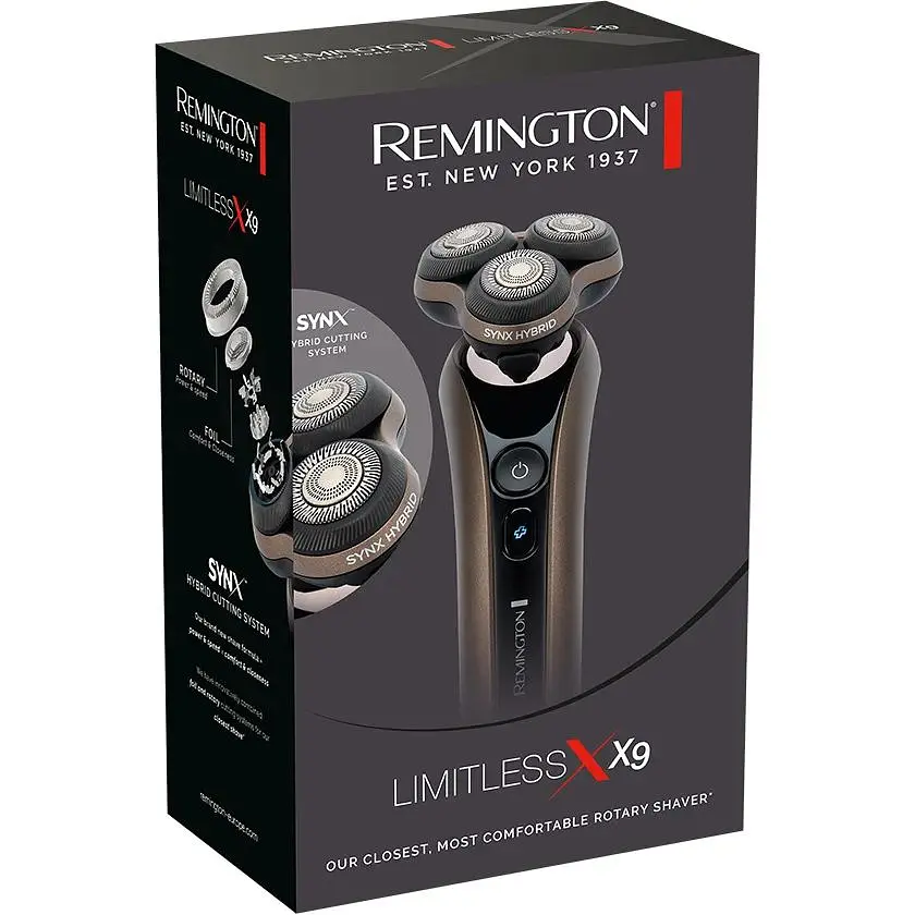 Электробритва Remington X9 Limitless X черно-коричневая - фото 4