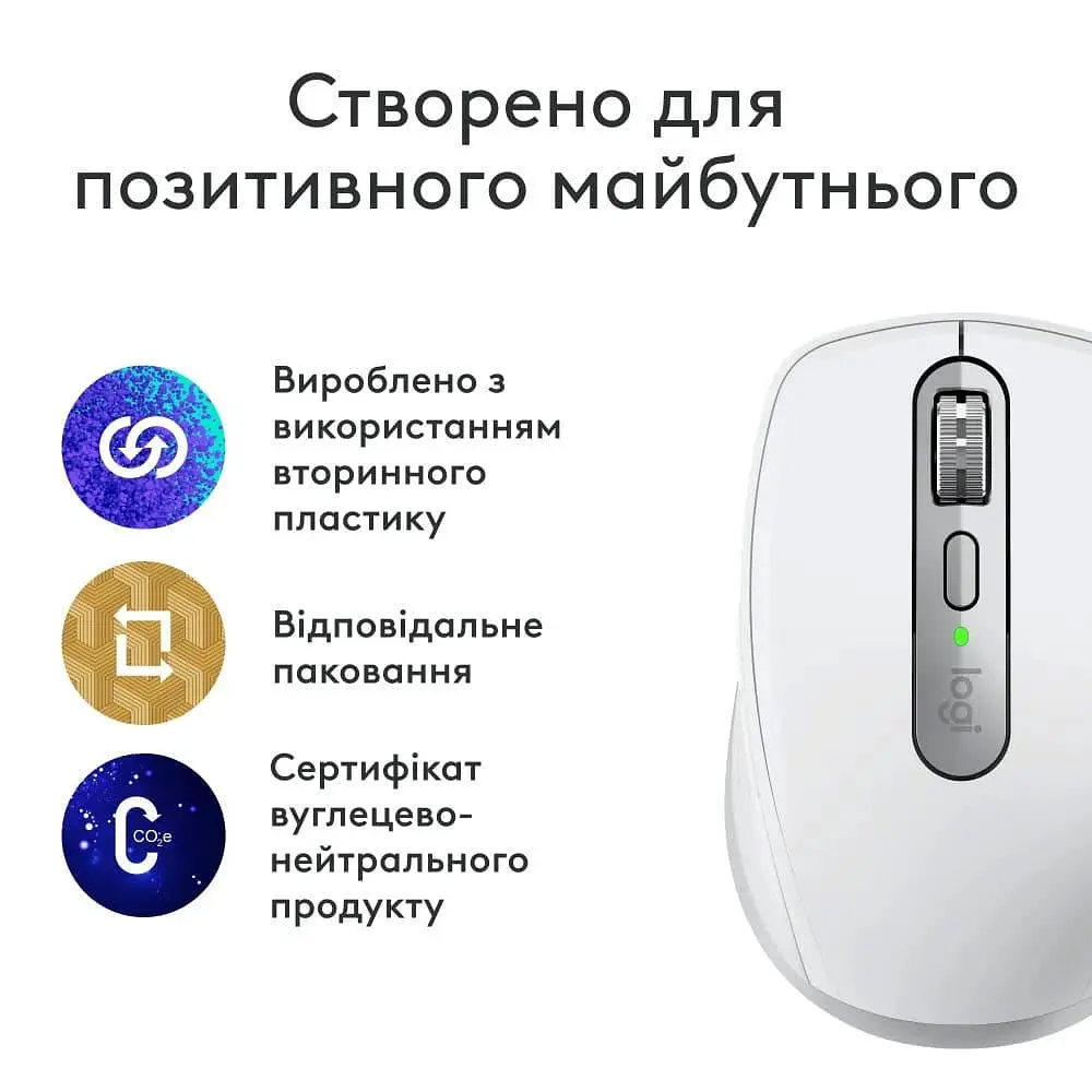 Бездротова миша Logitech MX Anywhere 3S for Mac Light Grey (910-006946) - фото 10