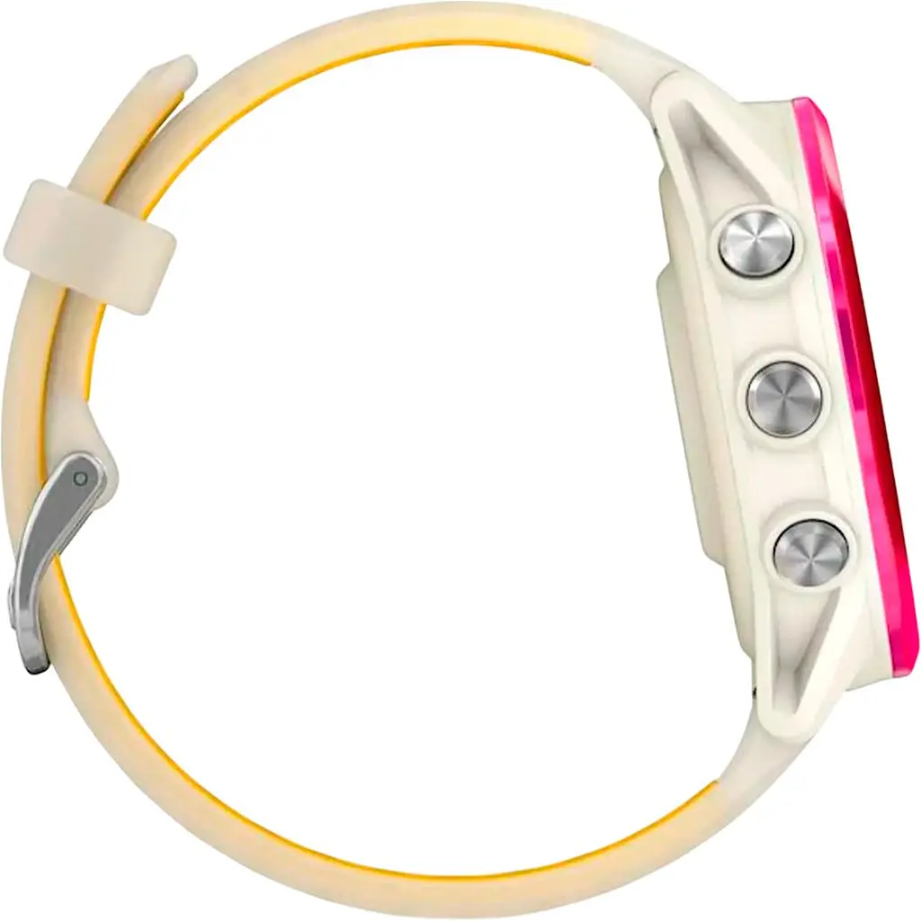 Смарт-годинник Garmin Forerunner 570 42mm Raspberry Aluminum with Translucent Bone/Mango Band (010-02970-02) [142393] - фото 5