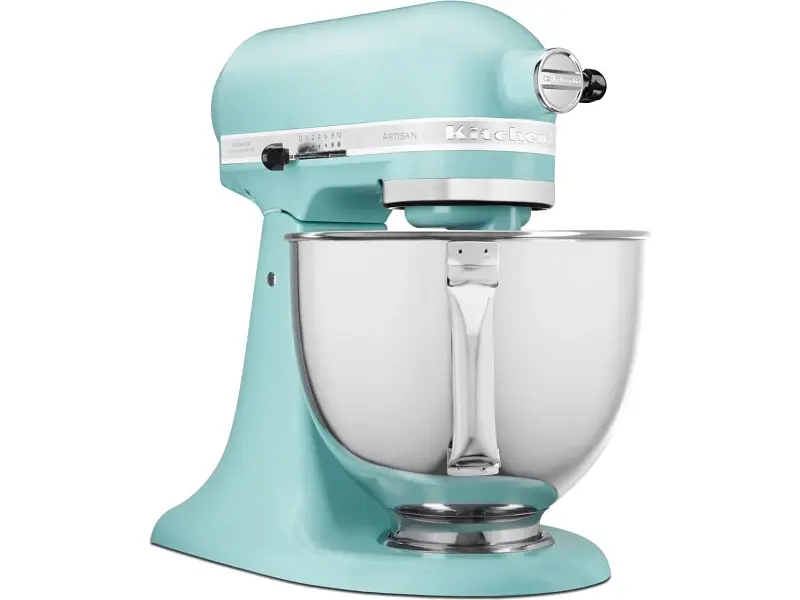Кухонна машина KitchenAid Artisan 5KSM125EMI з відкидним блоком 4.8 л «Мінеральна вода» - фото 6