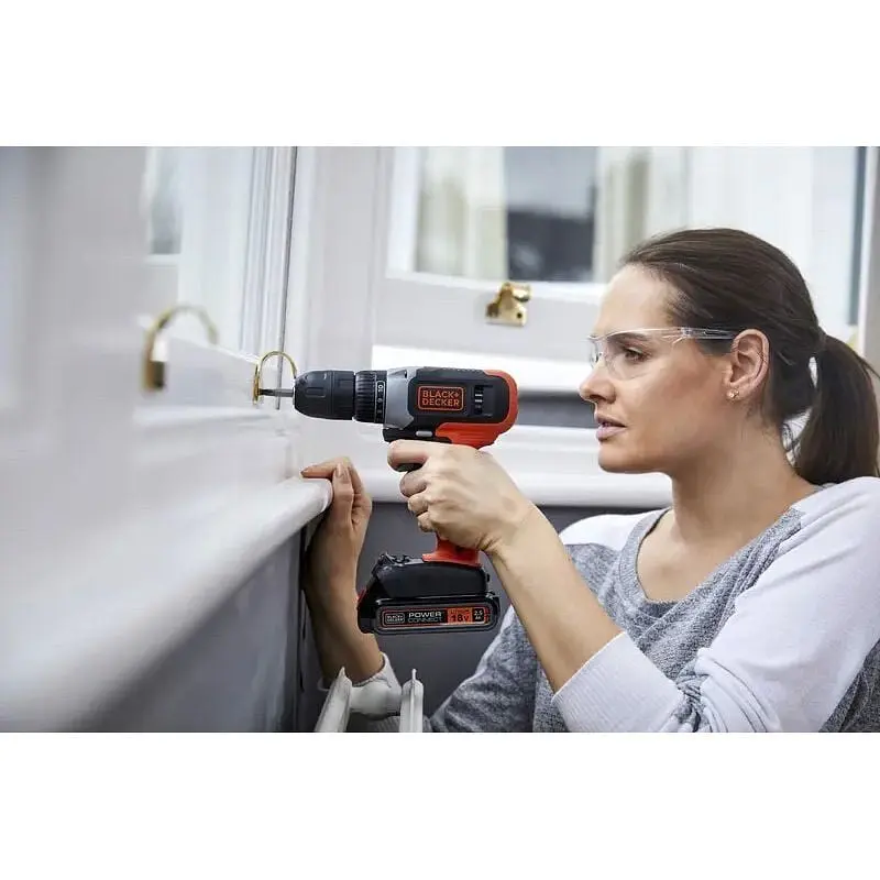 Дрель-шуруповерт Black+Decker BCD001C1 [119552] - фото 13