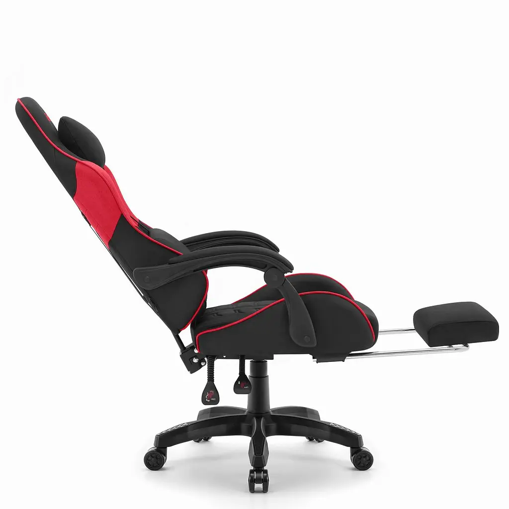 Кресло Cabro C501 Black-Red ткань - фото 4