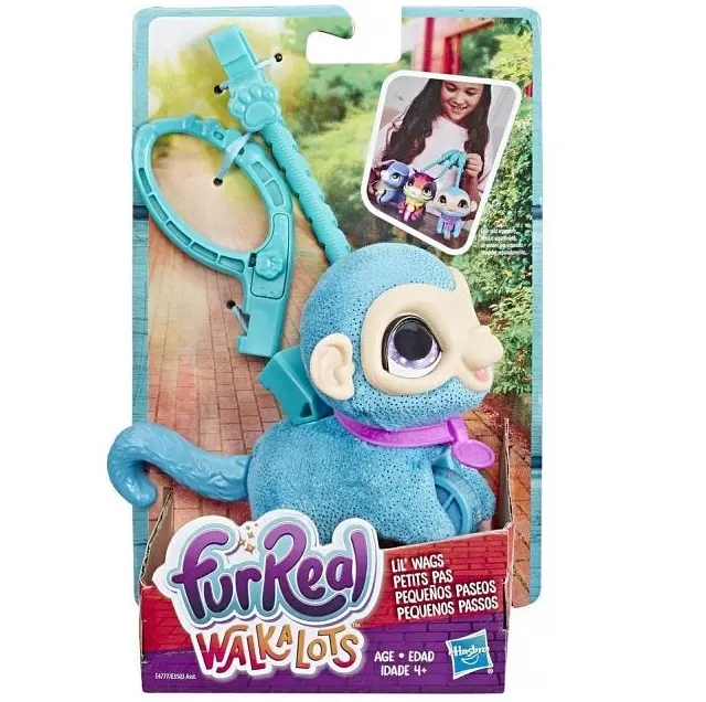 Интерактивная игрушка Hasbro FurReal Friends Маленький озорной питомец Обезьянка (E3503) - фото 2