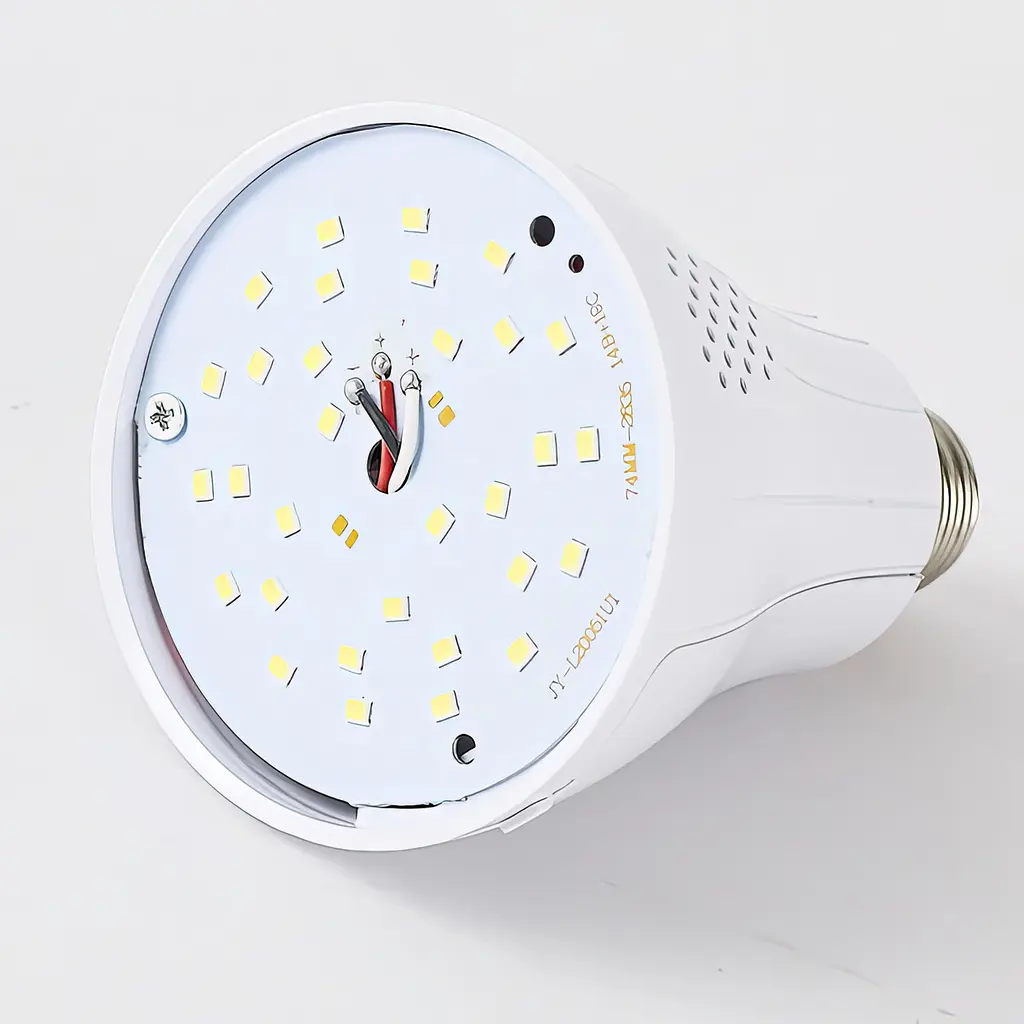Смарт лампочка аккумуляторная лампа светодиодная на батарейках 20W LED Intelligent Bulb E27 - фото 7
