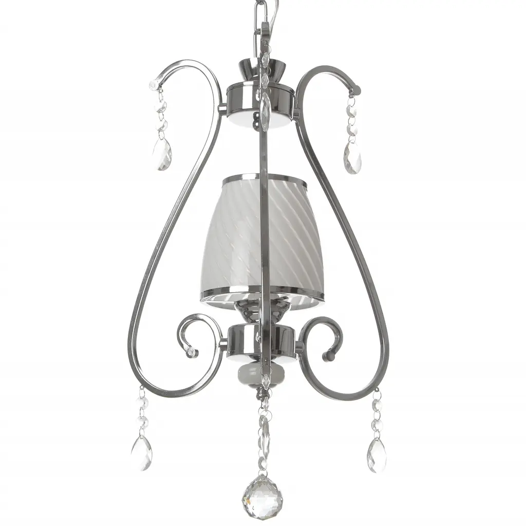 Люстра подвесная Brille классическая E14 40W CH (BCL-384S/1) - фото 7