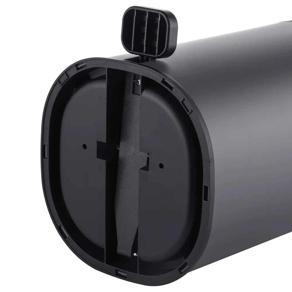 Відро для сміття з плавним закриттям овальне Mixxus Premium Olivary-TC0105 5 л graphite MI7063, Графит - фото 6