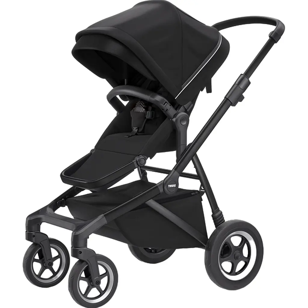 Детская коляска Thule Sleek Midnight Black on Black [11000026] [107637] - фото 3