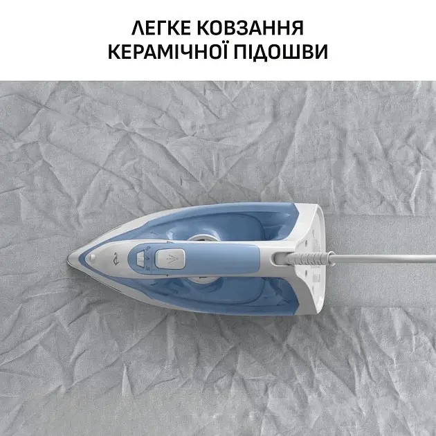Праска Tefal Virtuo 30 біло-блакитний (FV2C41E0) - фото 15