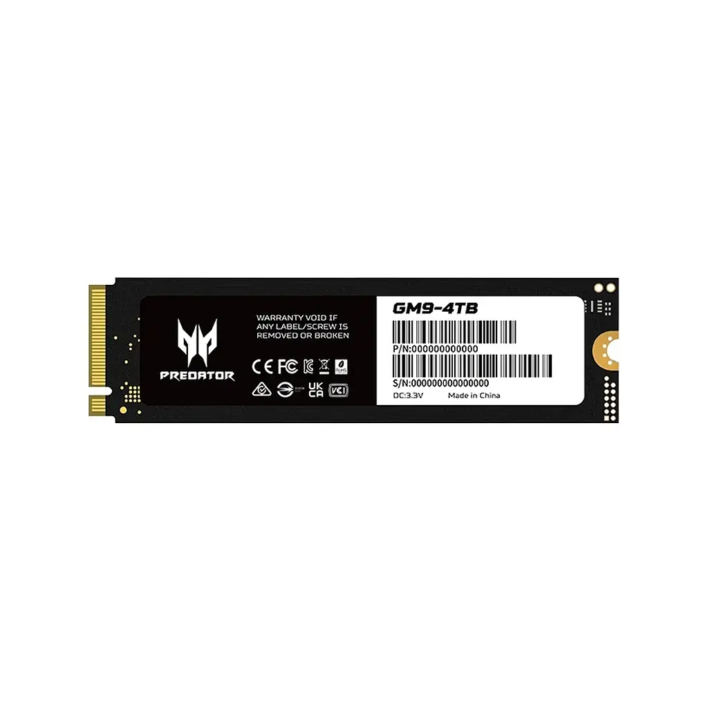 Накопичувач SSD M.2 2280 1TB GM9 Acer Predator (BL.9BWWR.136) - фото 2