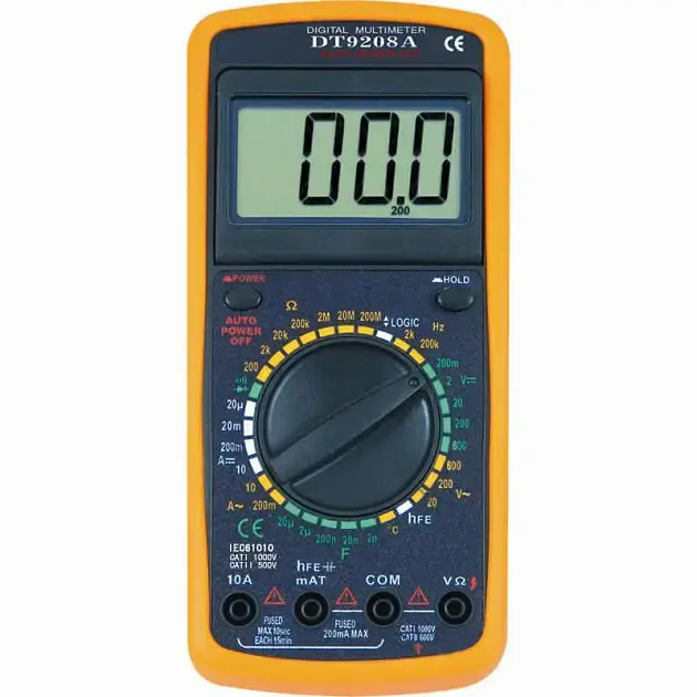 Цифровий тестер, мультиметр DT 9208A