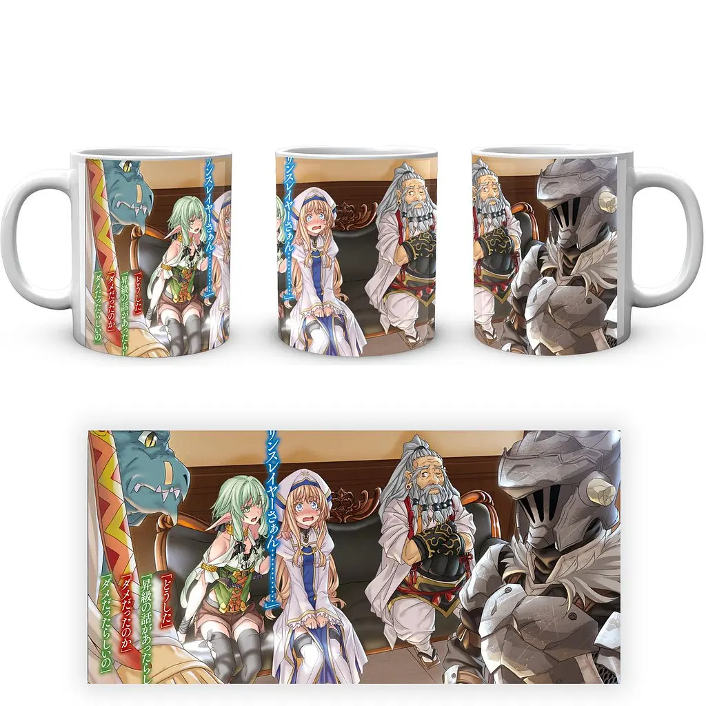 Кружка GeekLand Goblin Slayer Убийца Гоблинов GobS Жрица Эльф GobS 02.03 330 мл белая - фото 3