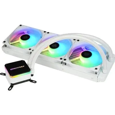 Система жидкостного охлаждения Enermax Liqmax III 360 White ARGB (ELC-LMT360-W-ARGB) - фото 4