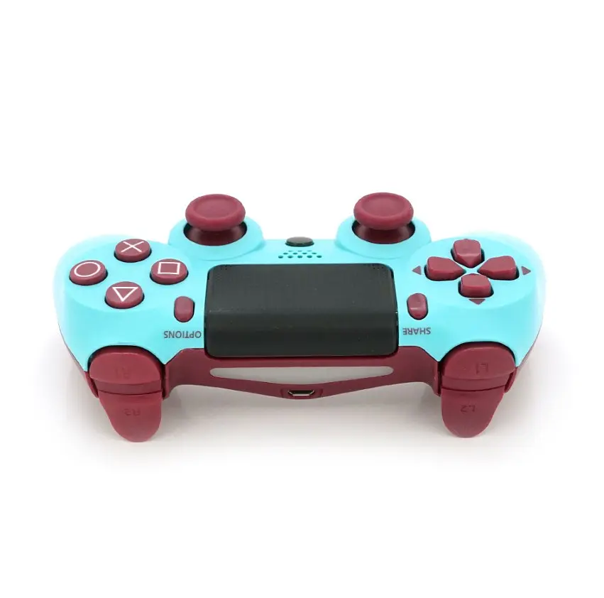 Геймпад джойстик Doubleshock Wireless PS4 Double Motor Vibration DualShock 4 Cyan - фото 2