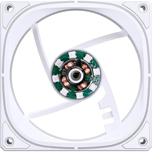 Вентилятор Jonsbo FR-505WR Reverse ARGB White (FR-505WR Reverse ARGB White) - фото 8