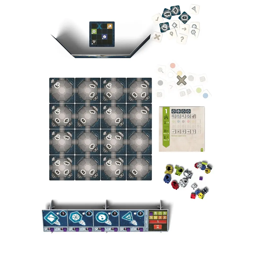 Настільна гра Geekach Games ШІ. Космічна пригода (AI Space Puzzle) (укр.) (GKCH214ai) - фото 4