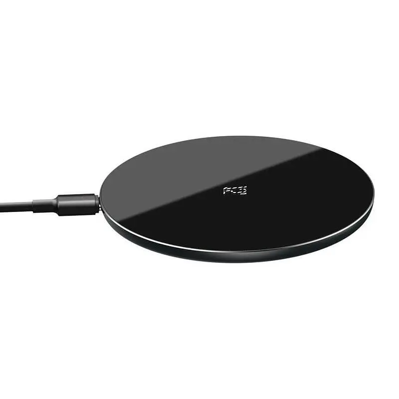 Бездротовий зарядний пристрій Baseus Simple Wireless Charger Black [WXJK-B01] [67862] - фото 6