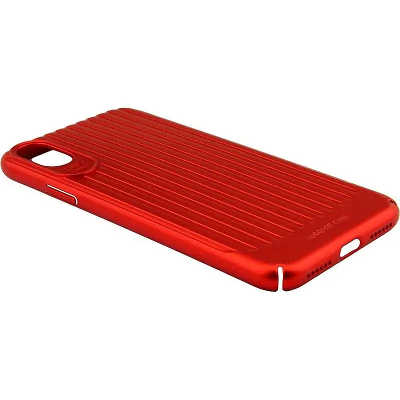 Чохол-накладка Usams Trunk Series Apple iPhone X Red - фото 4