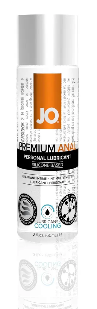 Лубрикант JO System Anal Premium Cooling - на силіконовій основі, 60 мл