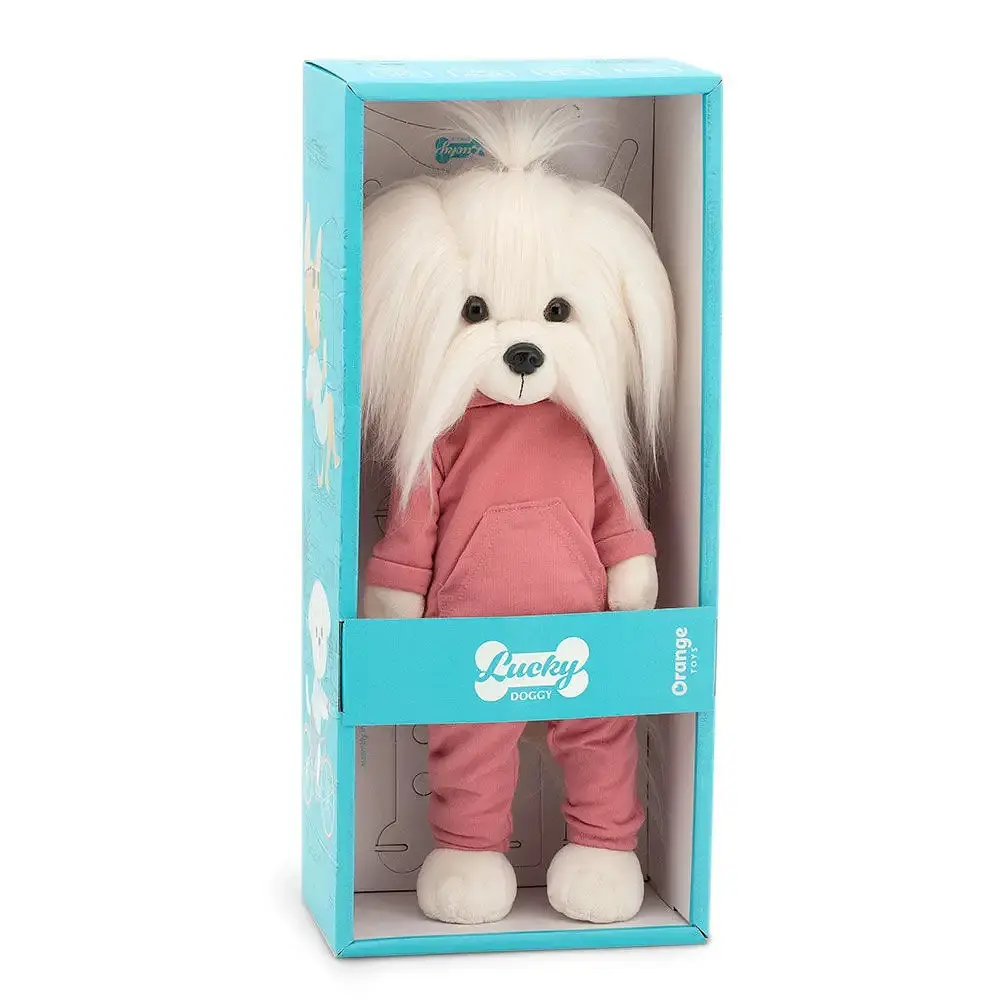 М'яка іграшка Orange Lucky Dog Lucky Mimi Полуничне морозиво, 37 см (LD4/084) - фото 5