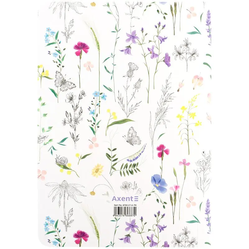 Книга записна Axent Turnowsky Bijoux 1 A5 80 аркушів клітинка (8700-27-A-TR) - фото 3