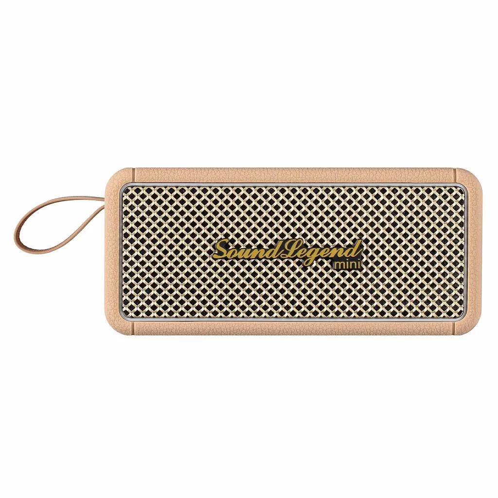 Портативная колонка 2E SoundLegend mini Brown 40Вт, BT 5.3, TWS, FLAC, MP3, WAV, EQ, Power Bank, IPX6 - фото 4
