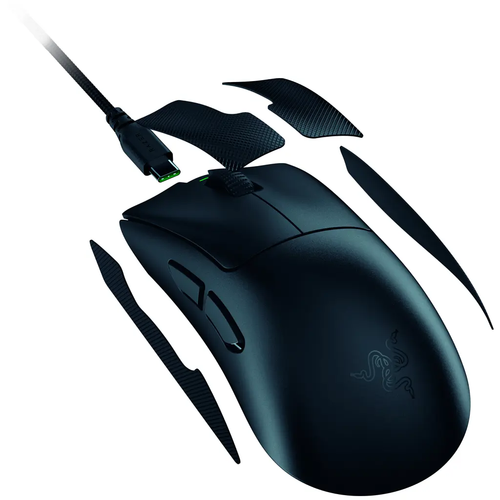 Мишка Razer DeathAdder V4 Pro Wireless/USB Black (RZ01-05330100-R3G1) - фото 5