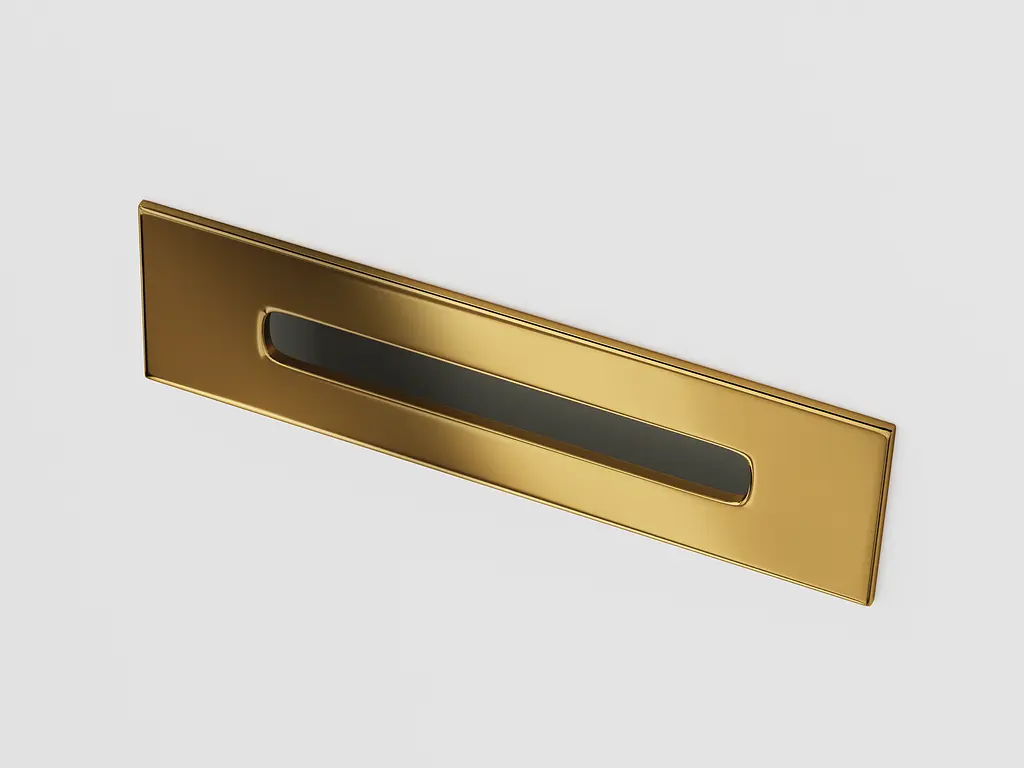 Ванна акрилова окремостояча Corsan Salna 170x72 + злив-перелив gold E026XLGL Золотий - фото 5