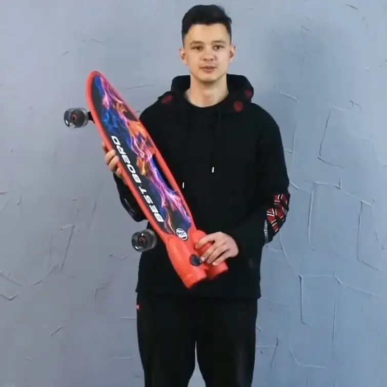 Скейтборд дитячий із димом, музикою та підсвіткою "Best Board" - фото 4